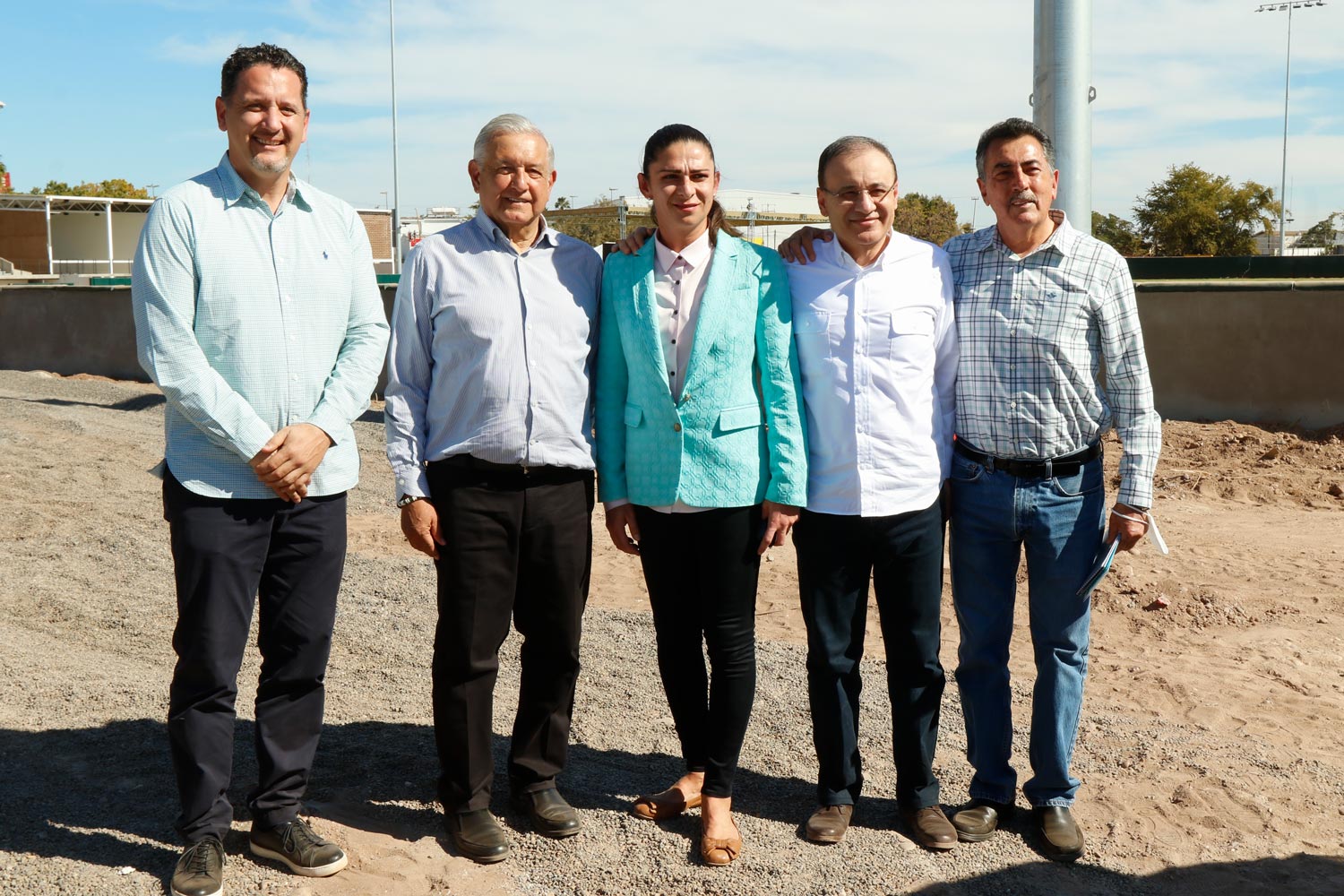 PRESIDENTE SUPERVISA ESTADIO ‘TOMÁS OROZ GAYTÁN’; JÓVENES DE CAJEME TENDRÁN UNA NUEVA OPCIÓN EDUCATIVA