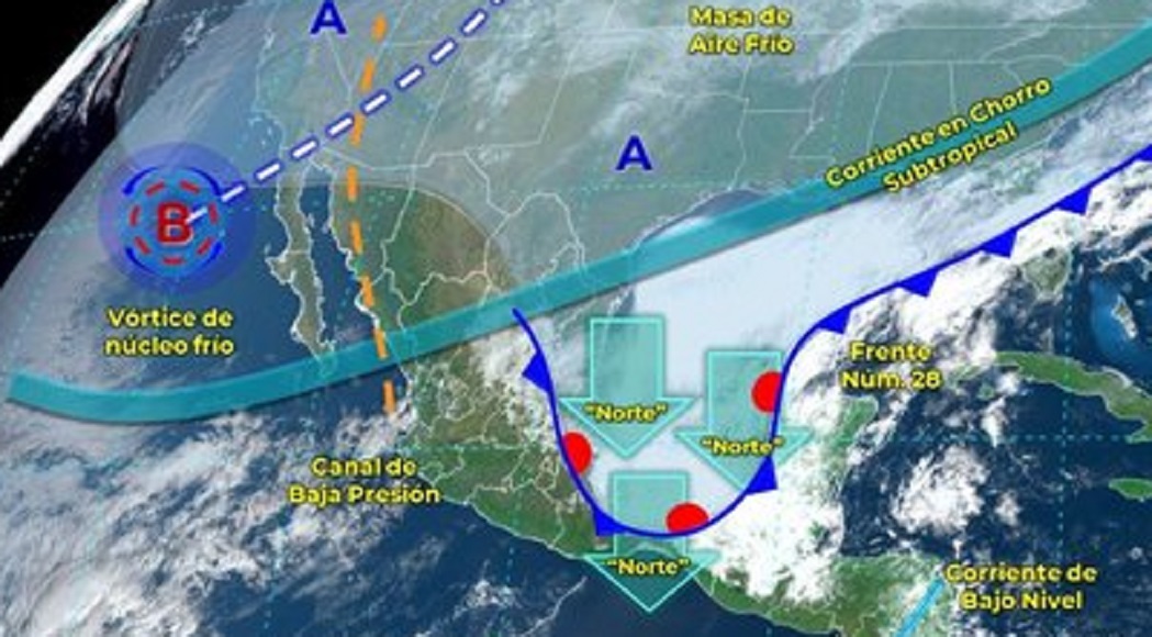 Frente frío 28 traerá cielos nublados y heladas: Conagua
