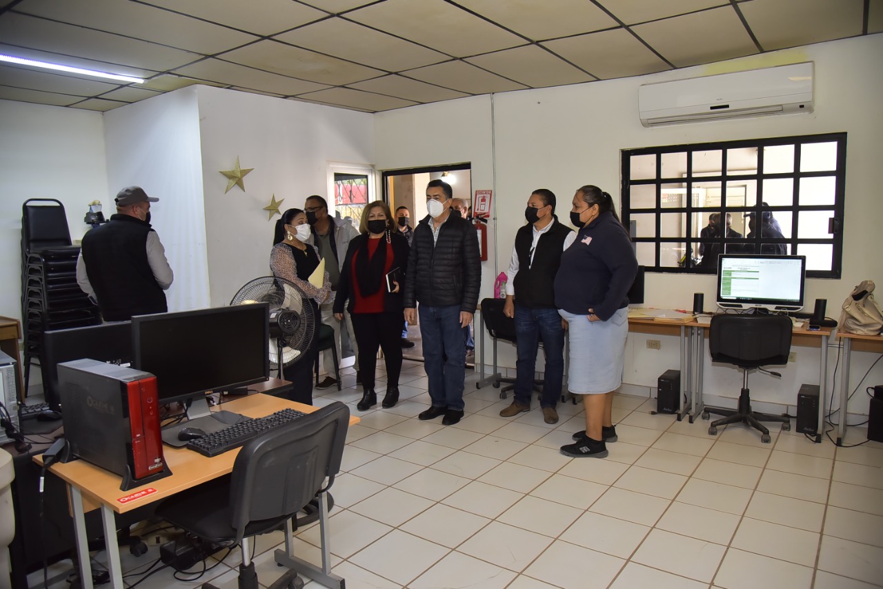 SUPERVISA ALCALDE INFRAESTRUCTURA MUNICIPAL DE PUEBLO YAQUI
