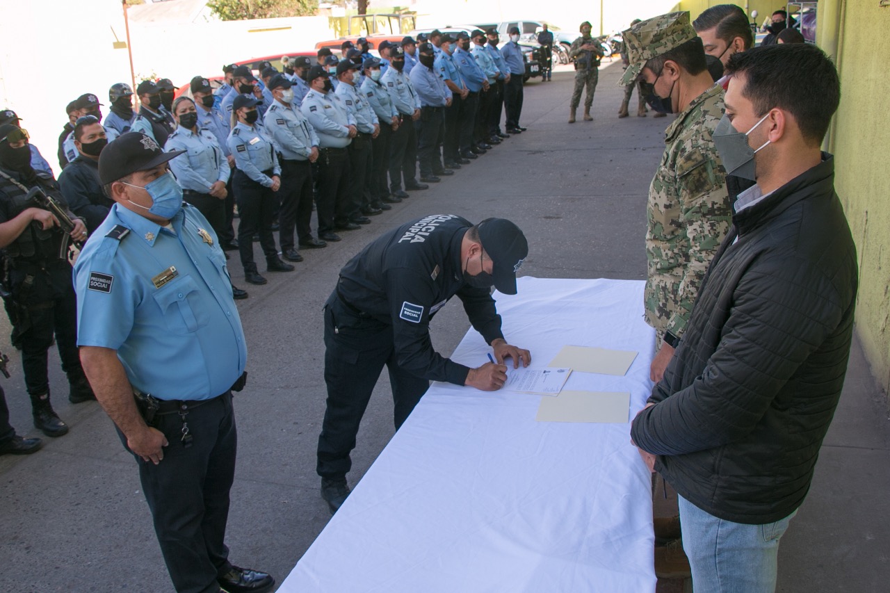 NOMBRAN A NUEVOS COMANDANTES DE LA POLICÍA PREVENTIVA Y TRÁNSITO DE LA SSPM