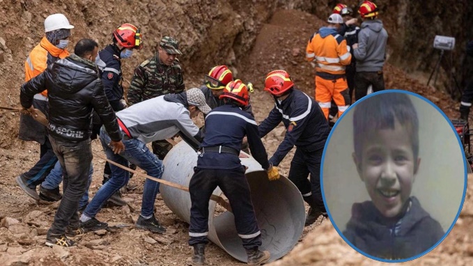 Rescatan sin vida a Rayan, niño de 5 años atrapado en un pozo en Marruecos