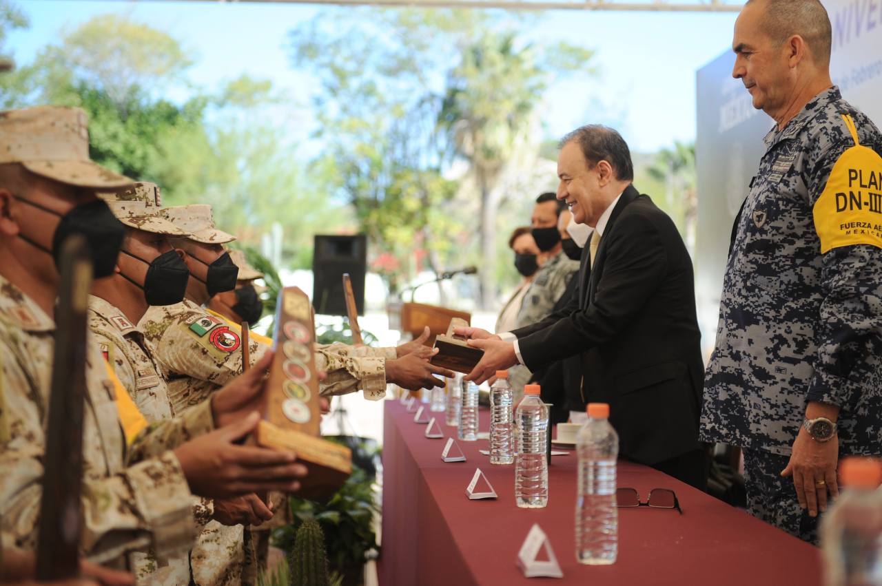 Fundamental la participación del Ejército para lograr la paz y la seguridad de Sonora: Alfonso Durazo