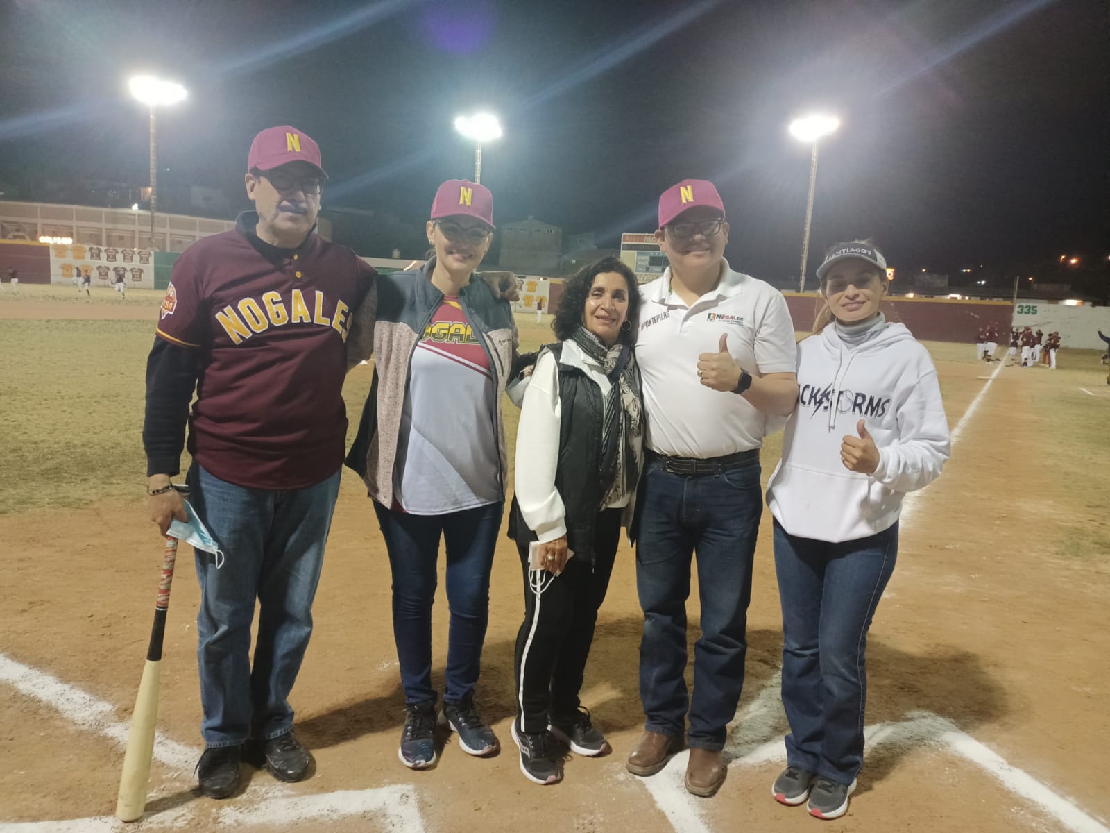 INAUGURAN CON ÉXITO LA LIGA DE BEISBOL FRESNILLO NORTE DE SONORA