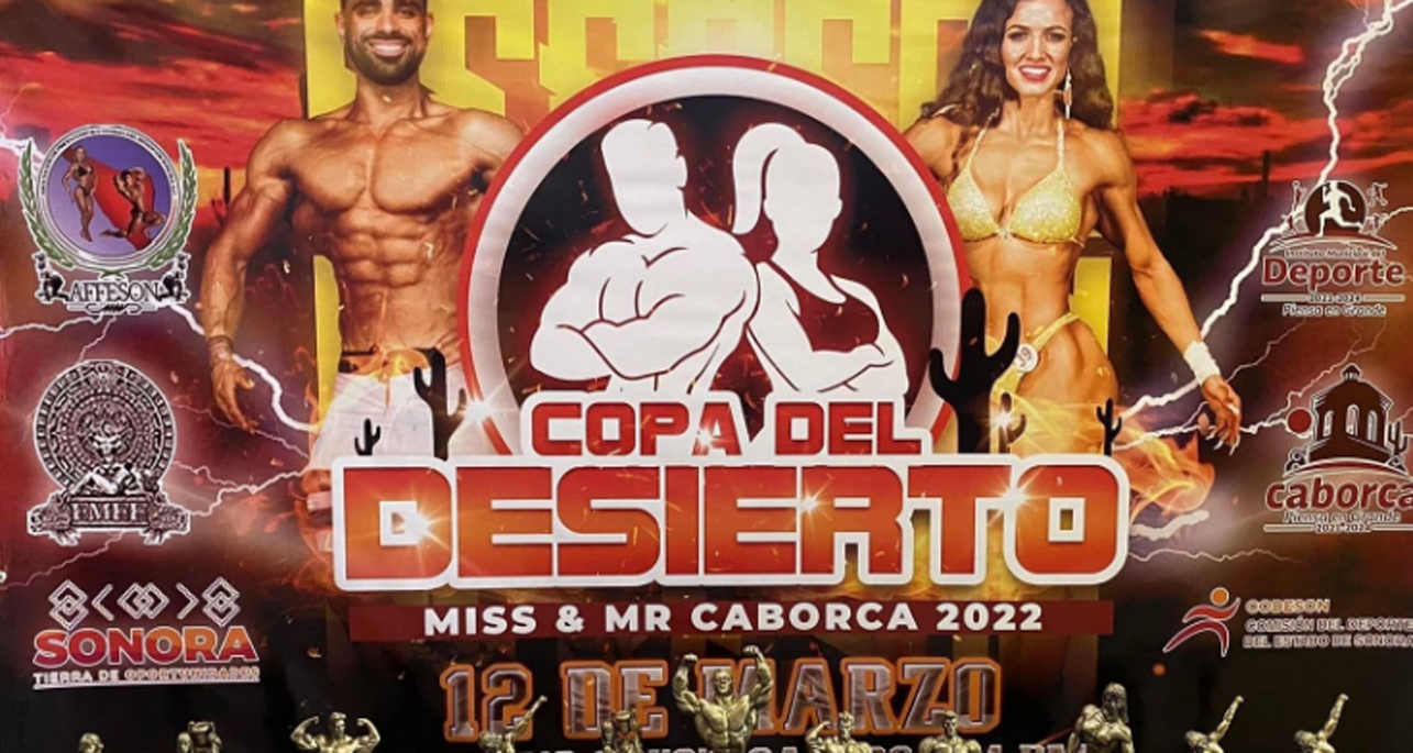 Es Caborca sede de la “Copa del Desierto” de fisicoconstructivismo