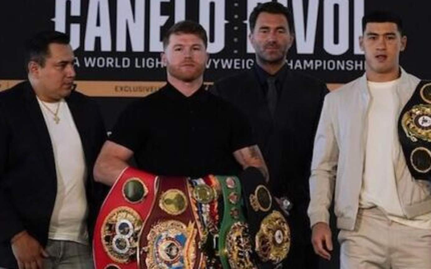 Canelo y Bivol prefieren concentrarse en el deporte, aunque el tema de Ucrania abunda en San Diego