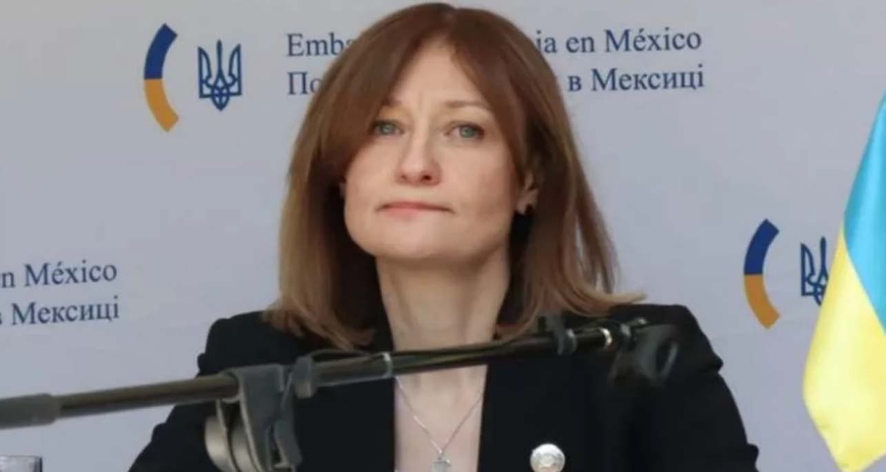 Embajadora de Ucrania critica a diputados por grupo de Amistad México-Rusia