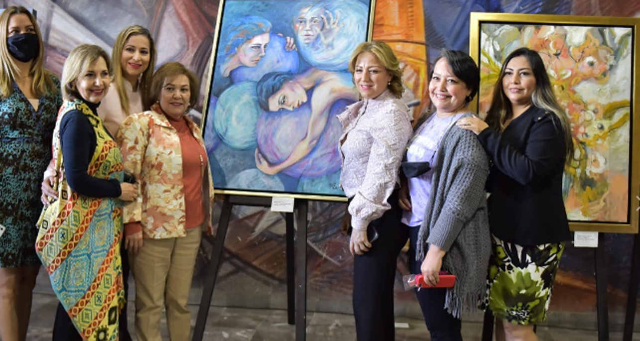 EXPONEN MUJERES OBRA PICTÓRICA POR LA LIBERTAD Y LA IGUALDAD EN CAJEME