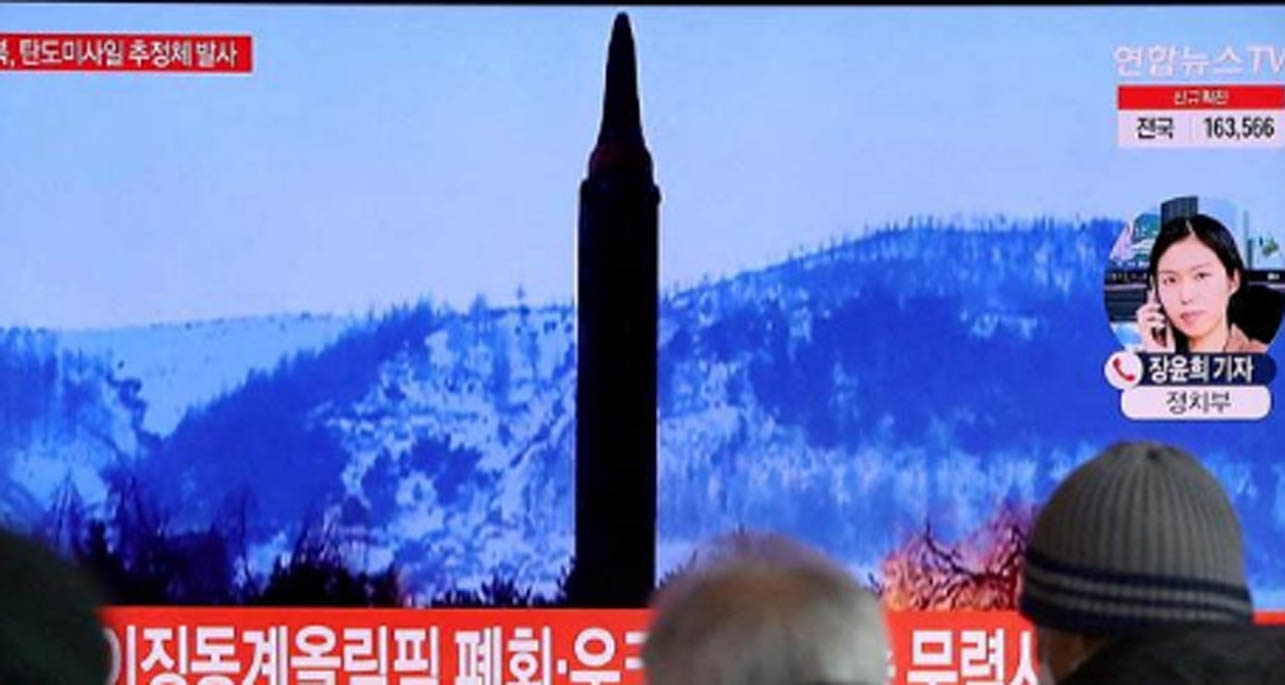 Corea del Norte falla en lanzamiento de proyectil «no identificado»