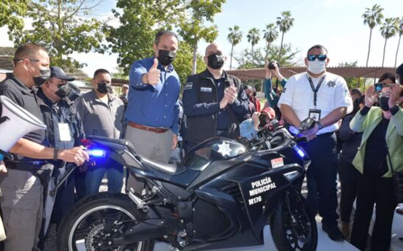 Entrega Alcalde las primeras 25 moto – patrullas eléctricas