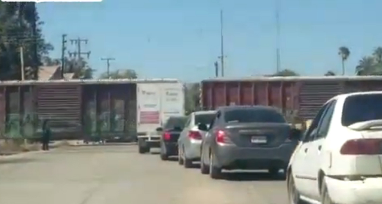 Maniobras del tren hacen perder hasta 20 minutos a Navojoenses