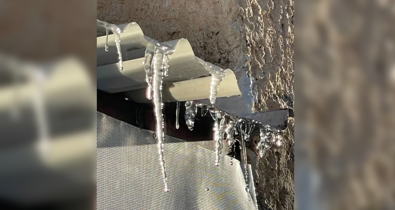 Seguirán temperaturas congelantes durante las madrugadas al inicio de esta semana en Nogales