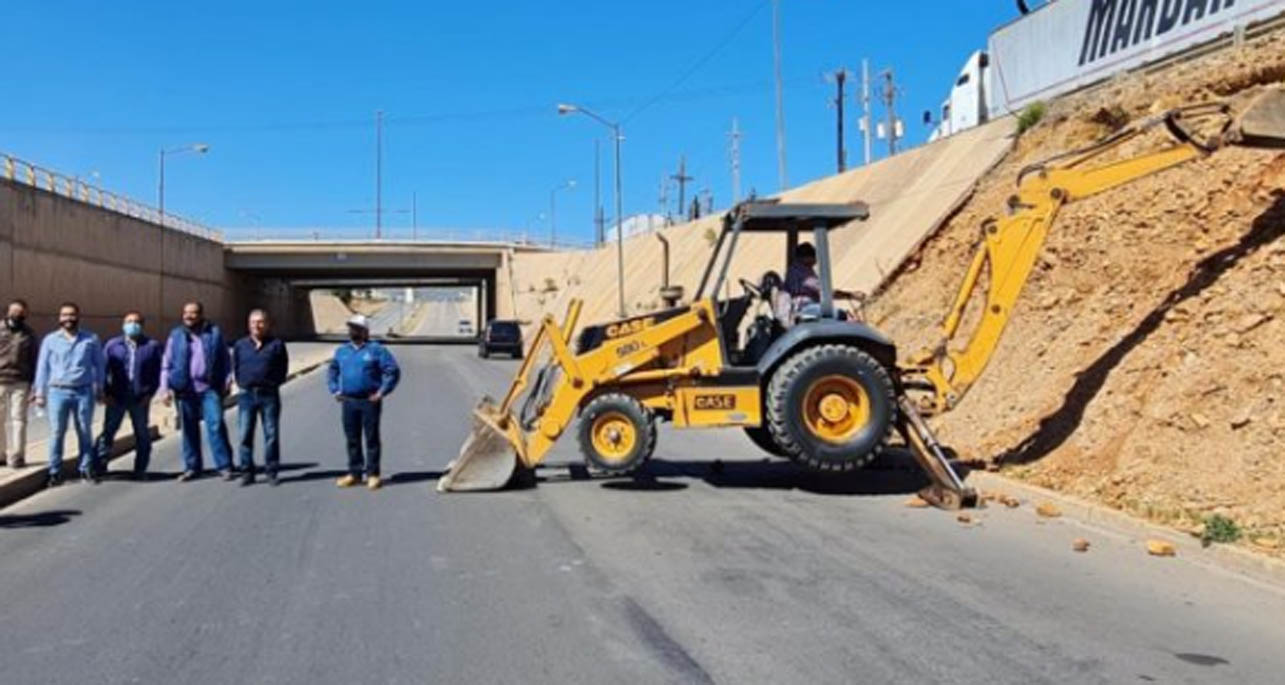 ARRANCAN OBRAS DE MANTENIMIENTO EN PASO A DESNIVEL Y ENTRADAS A LA CIUDAD