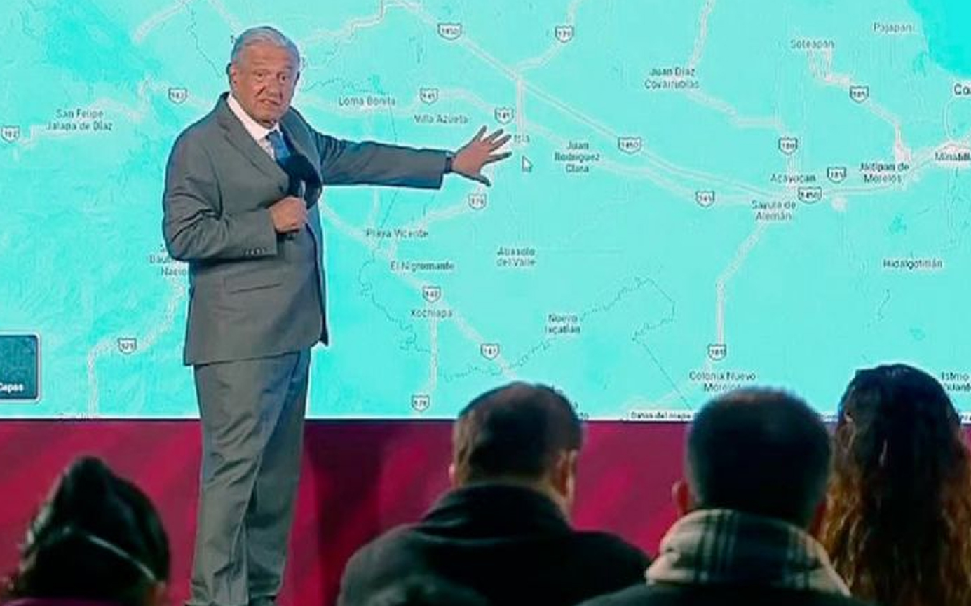 Descarta López Obrador, al momento, daños graves por sismo