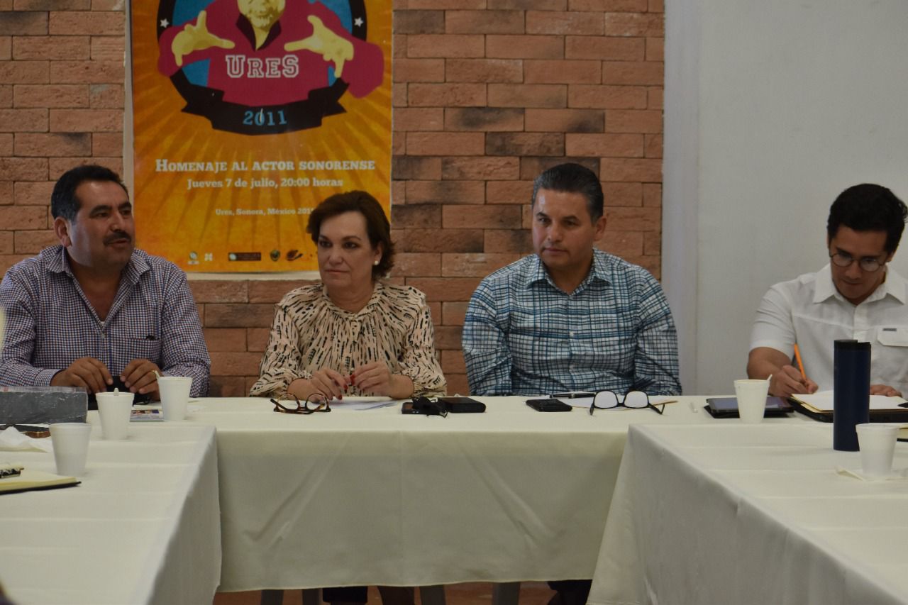 Encabeza secretaria de Seguridad Pública la Mesa Regional de Seguridad en Ures