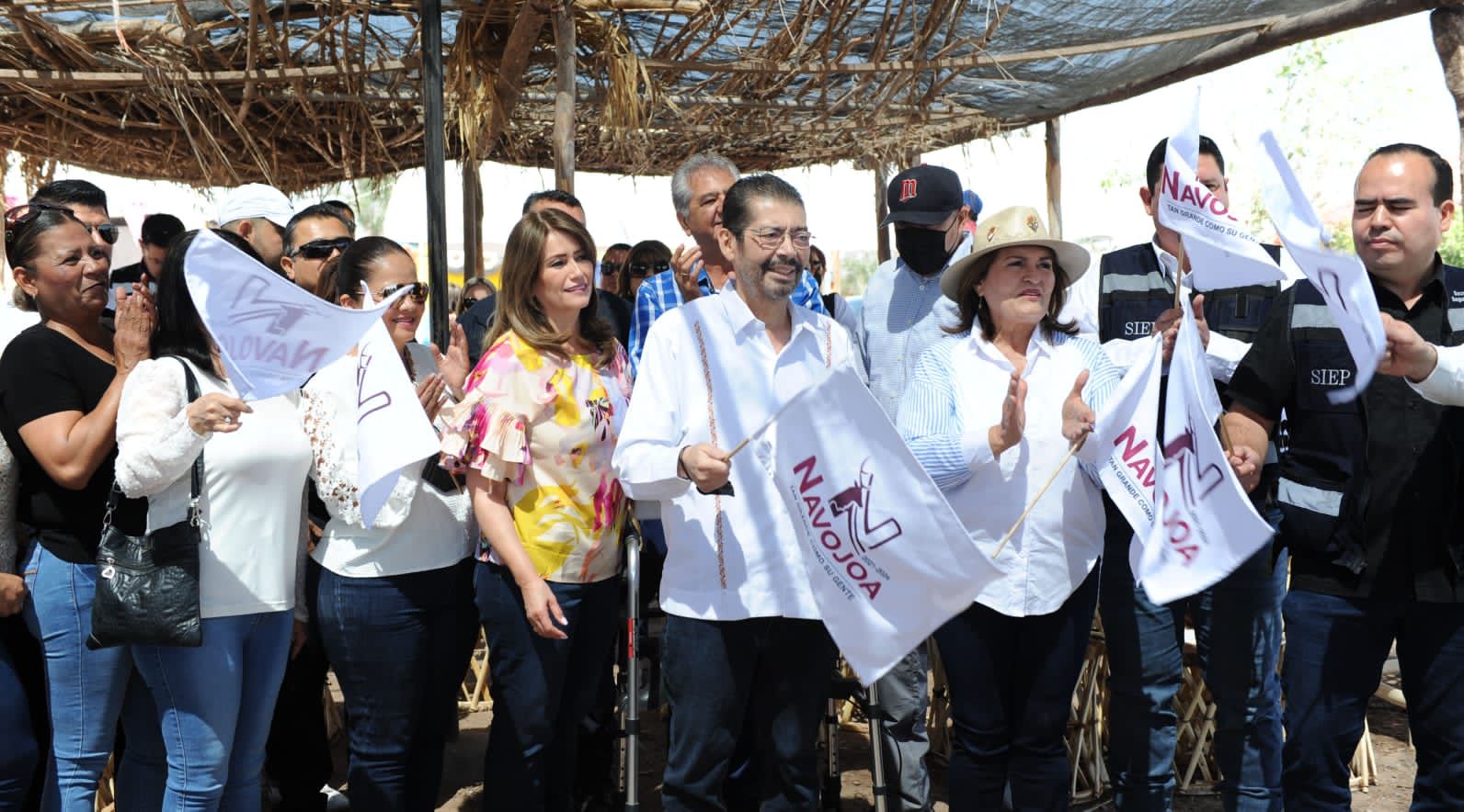 Inaugura alcalde Mario “Mayito” Martínez actividades del programa Navojoa: “Semana Santa, Río Seguro 2022”.