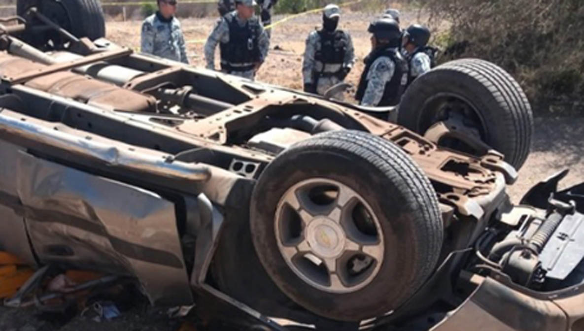 Accidente carretero deja a una mujer sin vida; hay cuatro heridos