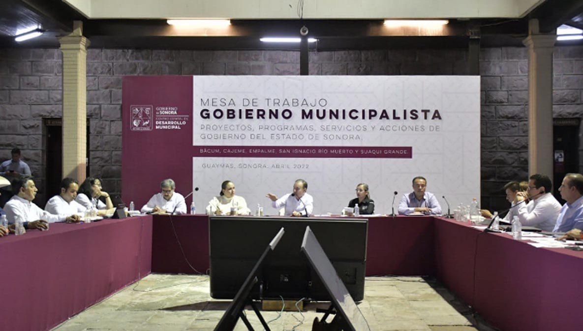 Iremos junto a las y los presidentes municipales para dar solución a los problemas: gobernador Alfonso Durazo