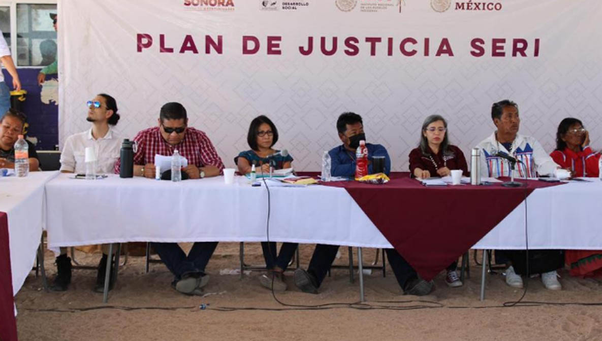 Ratifican acuerdos en materia de infraestructura y bienestar comunitario para el pueblo seri