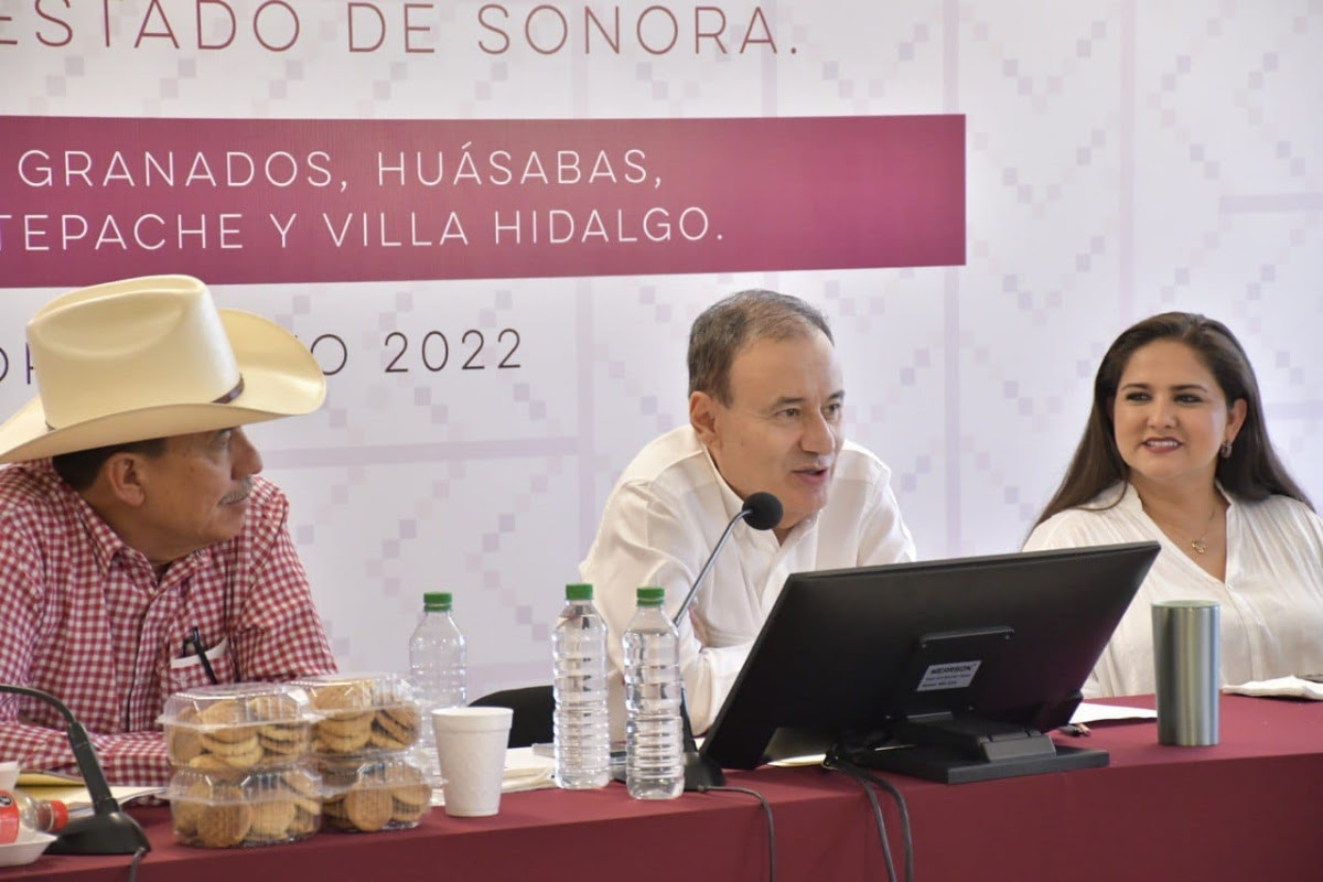 Atendemos las necesidades más sentidas de los municipios de la sierra: gobernador Alfonso Durazo
