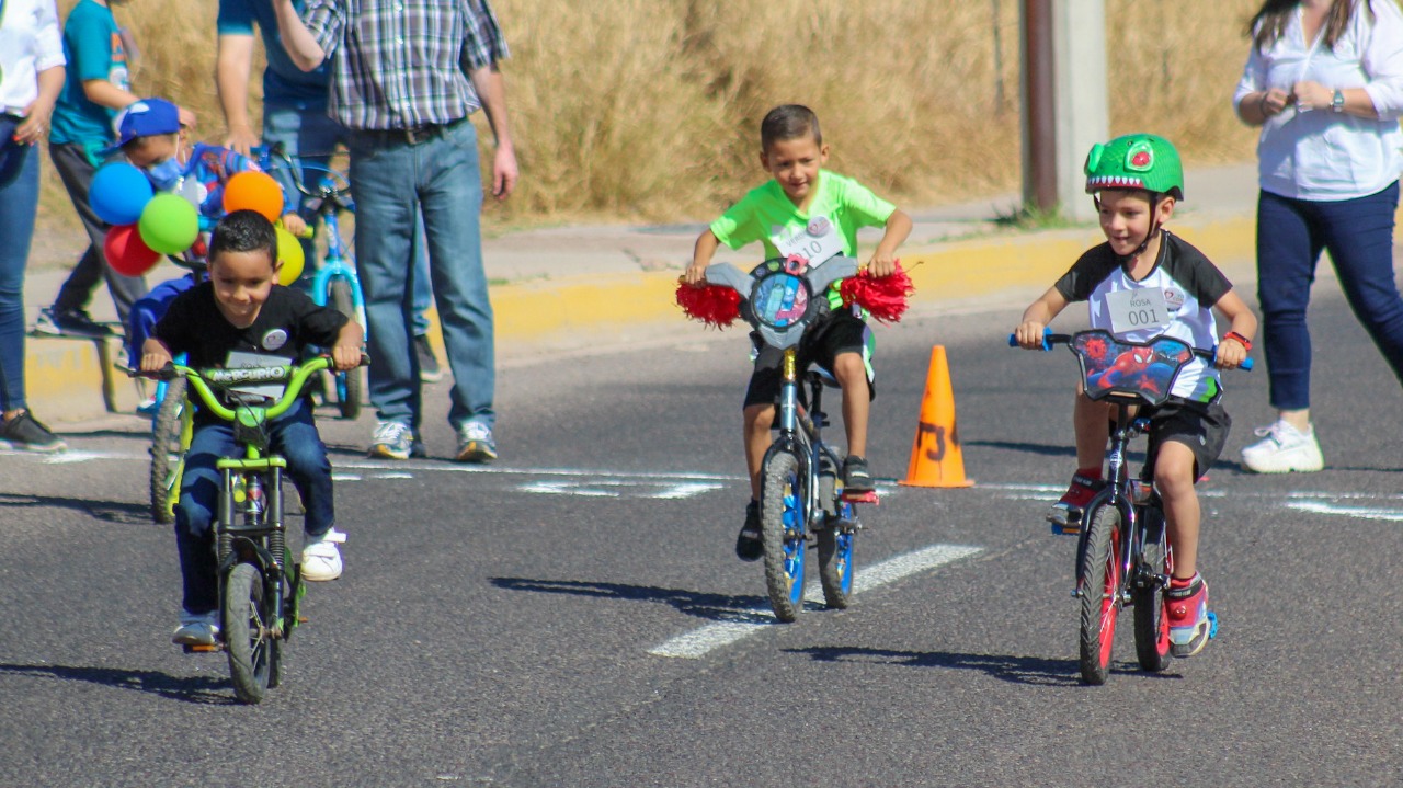 Promueve DIF Guaymas actividad deportiva en niñas y niños con «Carrera de Caramelo».