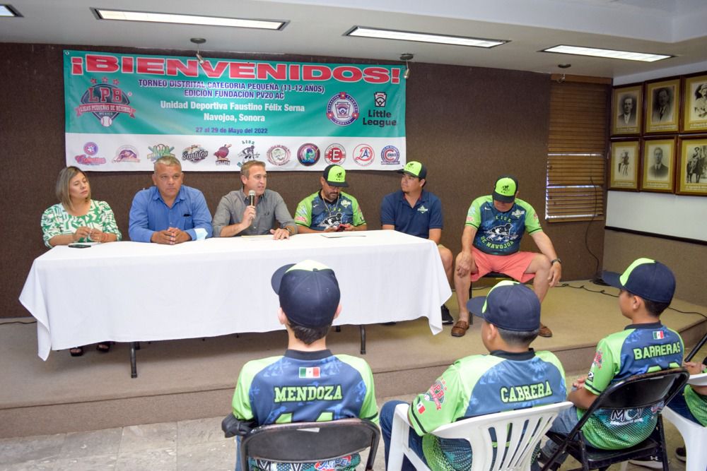 Navojoa será sede del Torneo de Beisbol Clasificatorio Distrital Categoría Pequeña