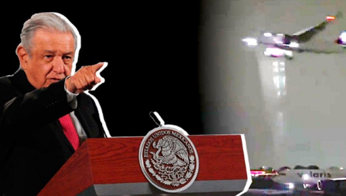 No hay peligro: López Obrador al anunciar que se ordenará espacio aéreo