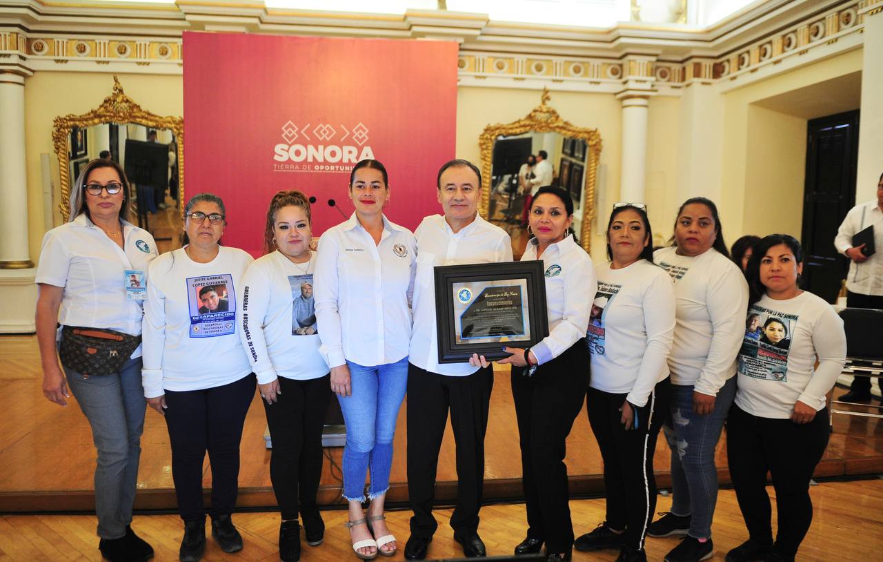 Reconocen al Gobierno de Sonora colectivos de búsqueda de personas desaparecidas