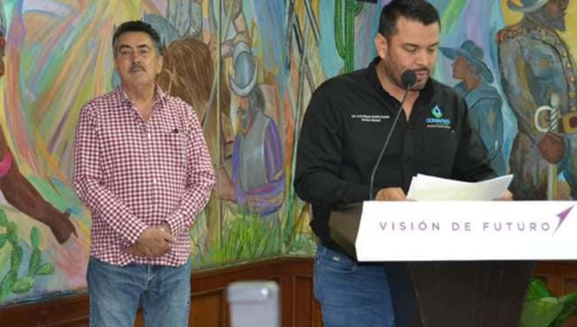 Informa Director General del Organismo Operador avance en rehabilitación de infraestructura de drenaje