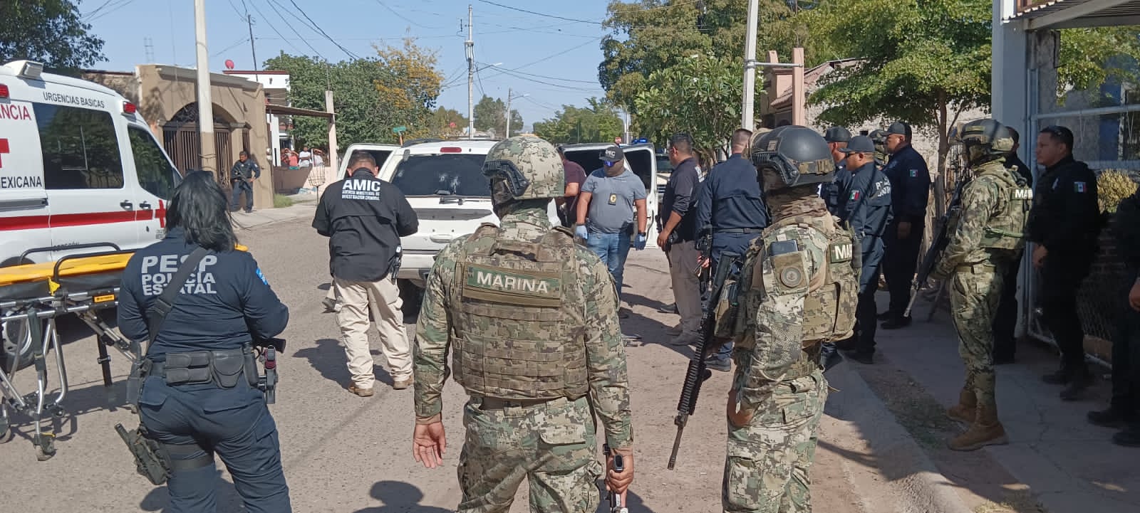 ???? De primera hora, en Cajeme…  ELEMENTOS DE MARINA Y MUNICIPAL REPELIERON AGRESIÓN ARMADA EN CAJEME