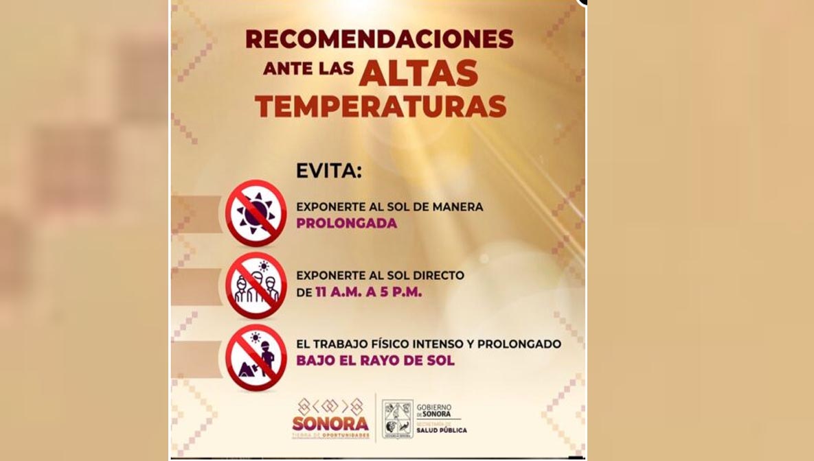 Llaman a extremar precauciones ante altas temperaturas