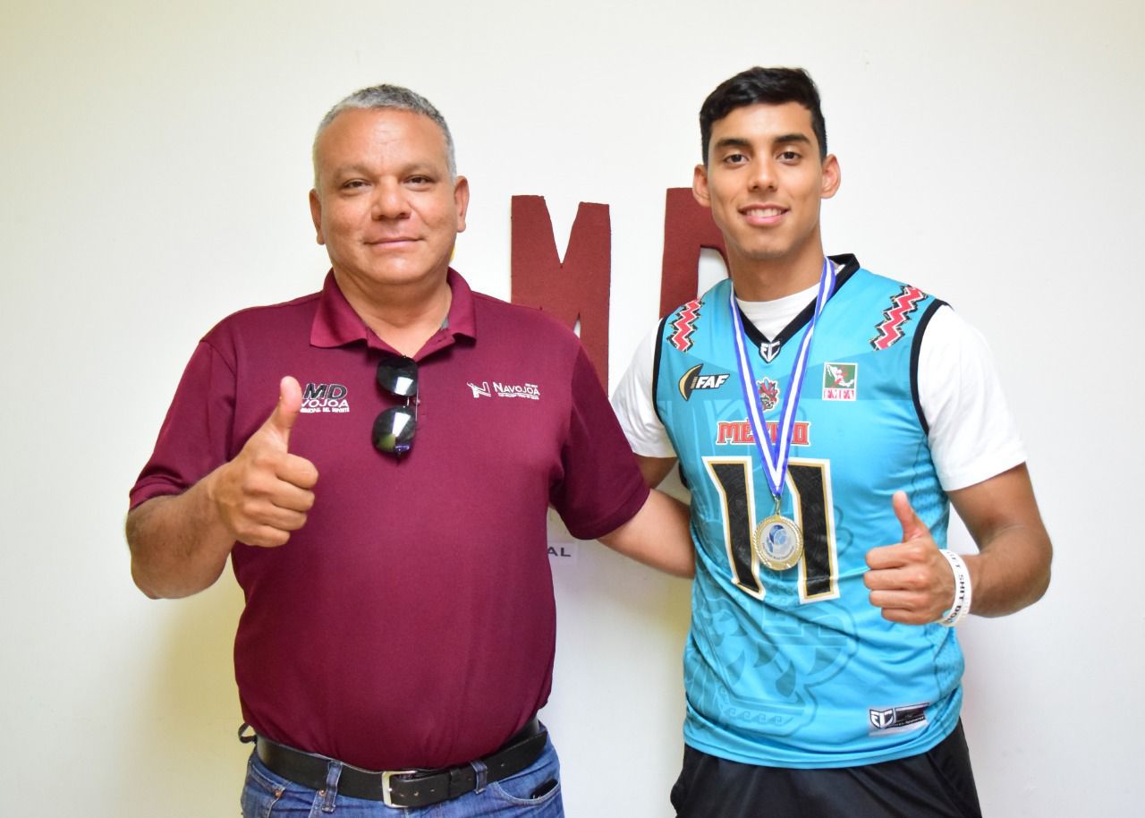 Brilla Joven Deportista Navojoense En “Flag Futbol” Con Apoyo Municipal