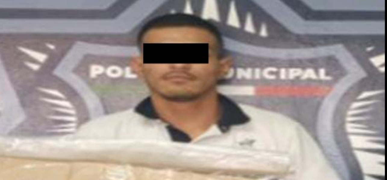 APREHENDE EN FLAGRANCIA POLICÍA MUNICIPAL A SUJETO EN POSESIÓN DE ARMA BLANCA