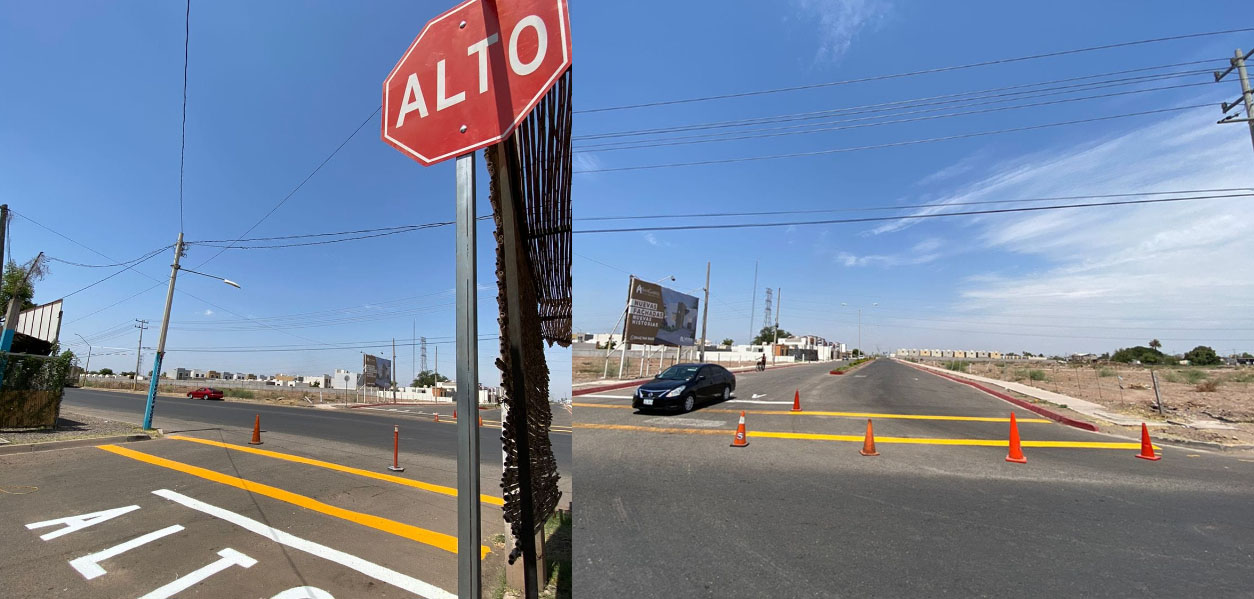Instala Tránsito Municipal Señalamientos Y Franjas Para Prevenir Accidentes