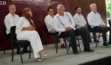 En Cancún, presidente López Obrador inicia obras de infraestructura por 7 mil 260 mdp