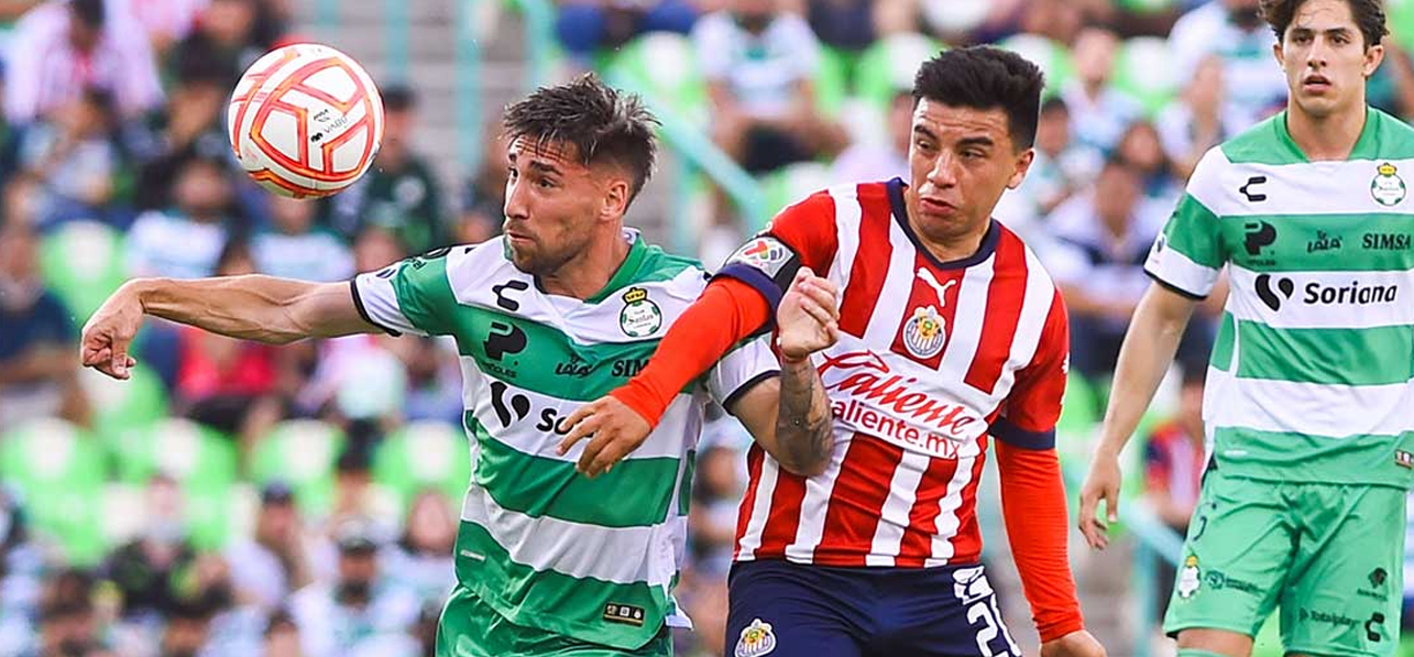Santos le niega a Chivas su primera victoria del torneo
