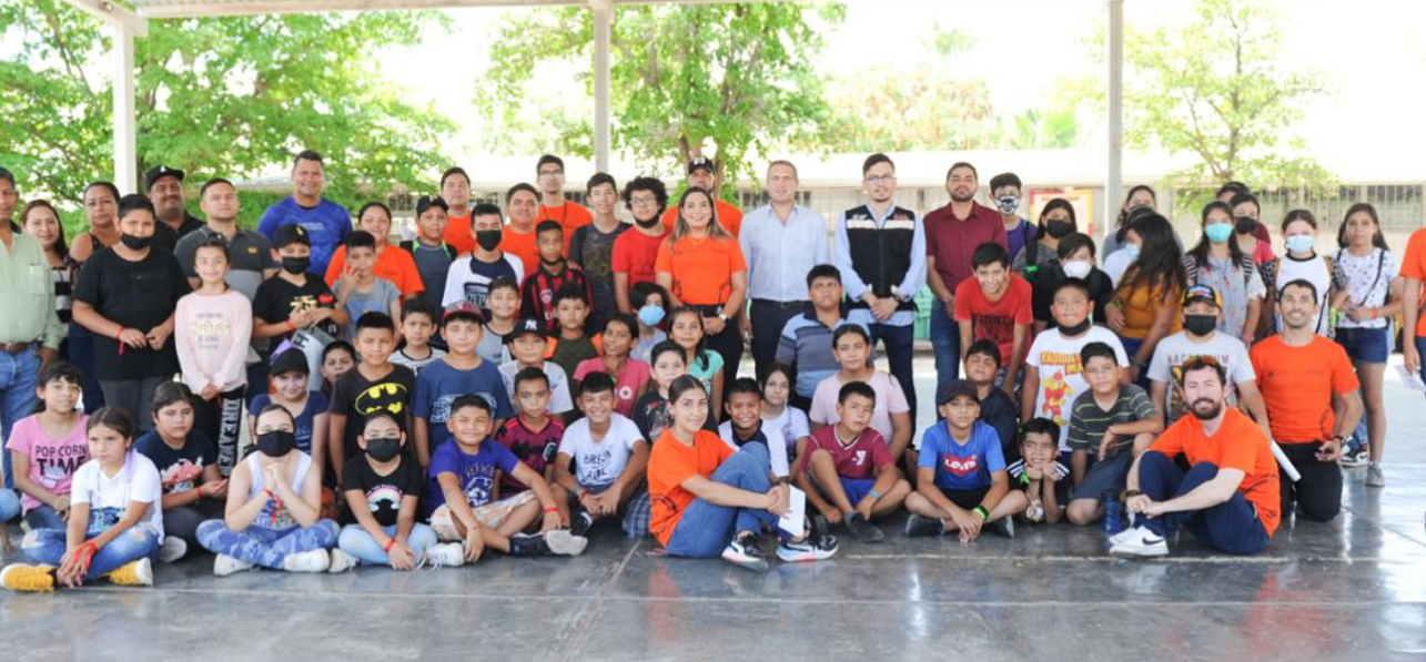 DISFRUTAN NIÑOS Y ADOLESCENTES CAMPAMENTO DE VERANO DEL INSTITUTO DE LA JUVENTUD