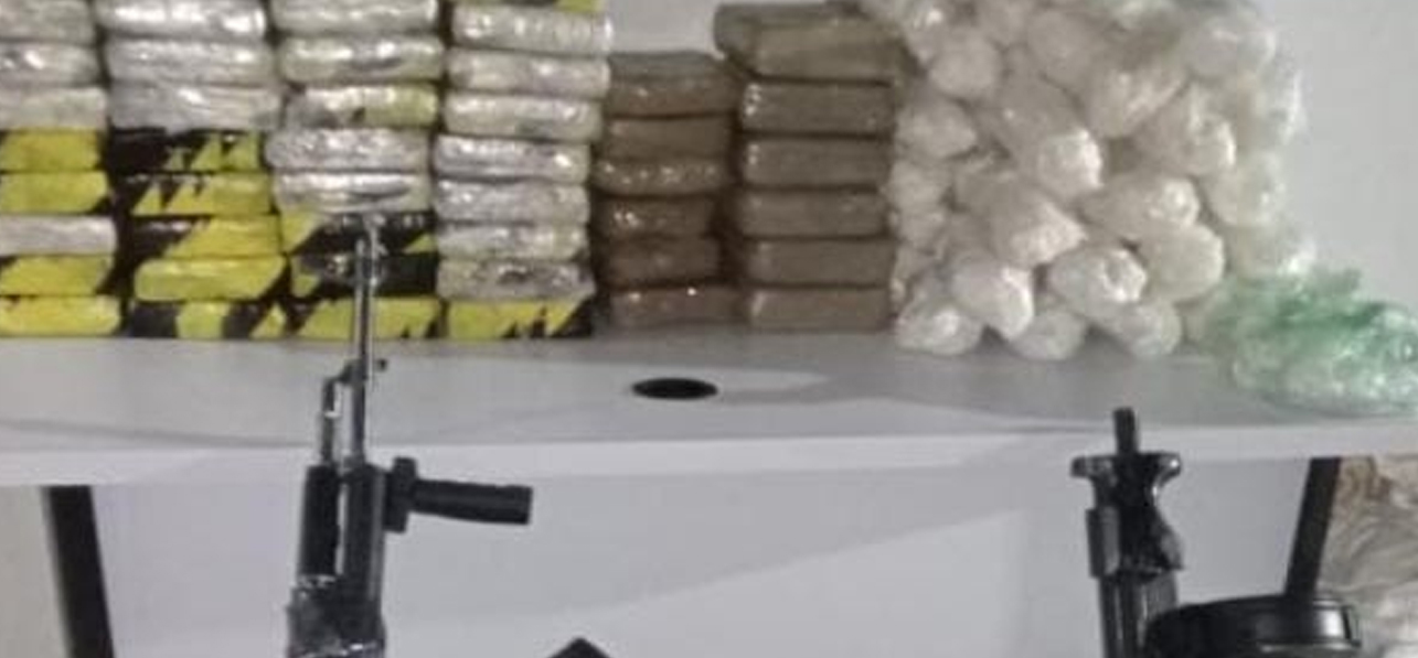 Aseguran más de 238 kilos de cocaína, metanfetamina y heroína en San Luis Río Colorado