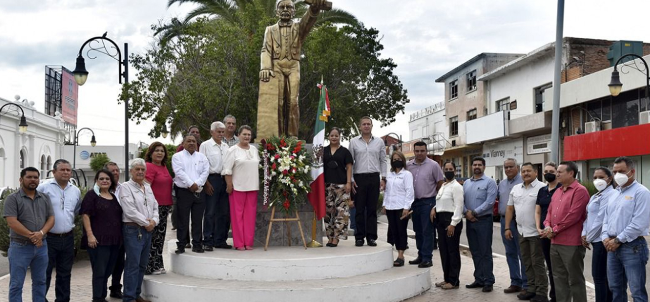 REMEMORA GOBIERNO MUNICIPAL IDEALES DE JUSTICIA Y LIBERTAD DE BENITO JUÁREZ