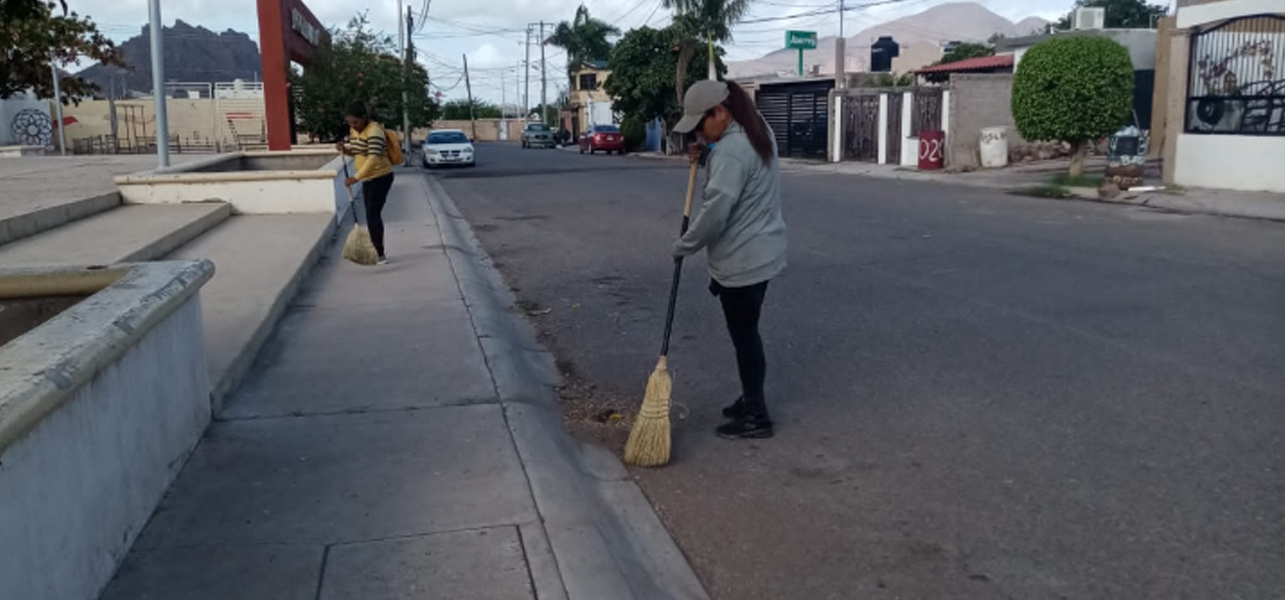 Mejora Servicios Públicos imagen de parque del sector Linda Vista; llevan acciones de limpieza y pintura