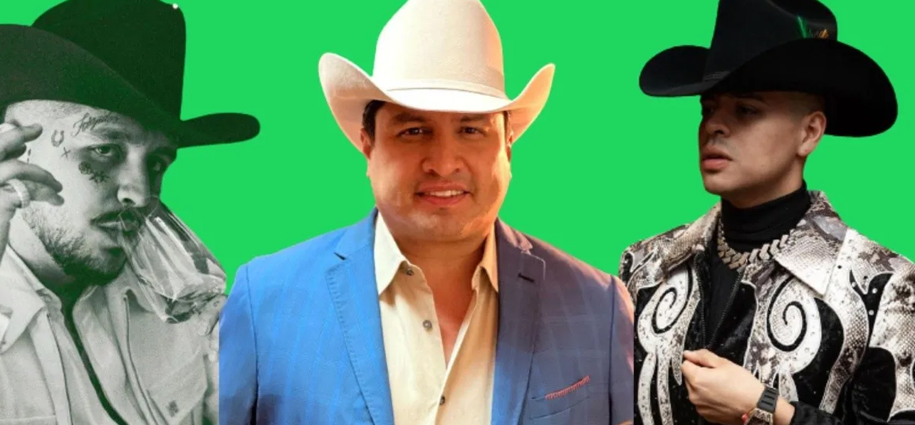 ¿Rey del regional mexicano? Julión Álvarez desbanca a Christian Nodal y Grupo Firme en Spotify