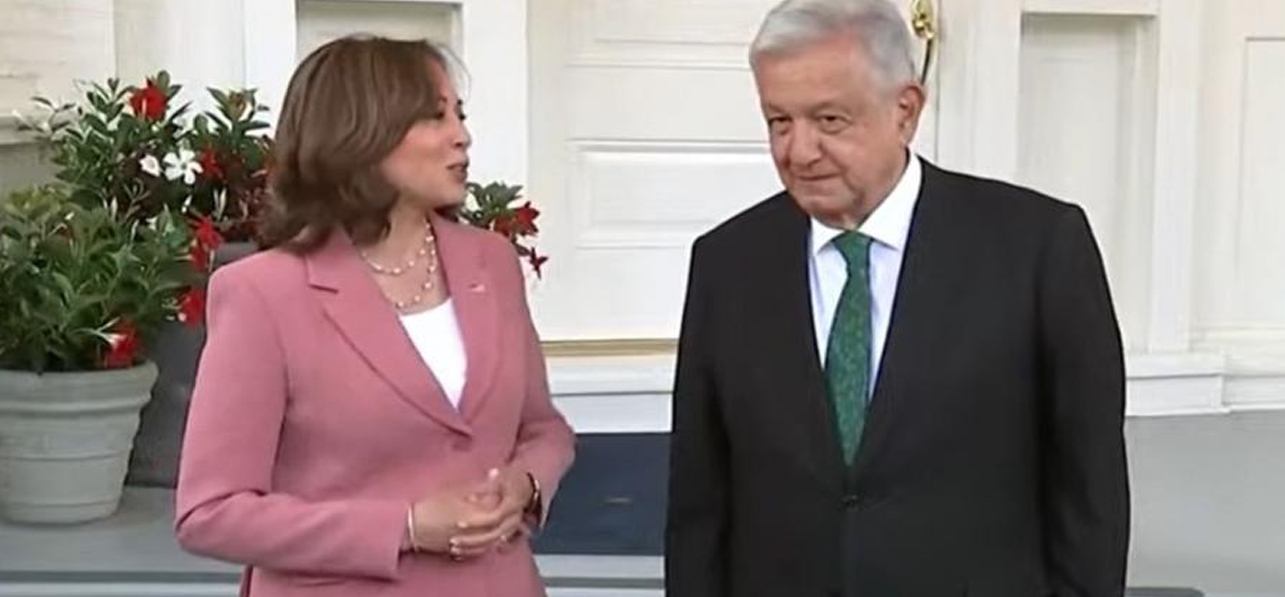 AMLO se reúne con Kamala Harris en Washington; «es nuestra amiga y una mujer inteligente», le dice