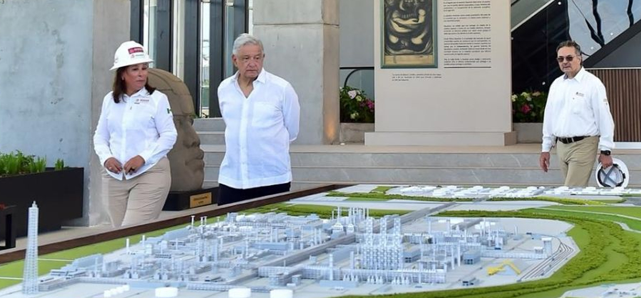 Refinería Dos Bocas: «Nos estamos preparando para dejar de importar gasolina», dice AMLO
