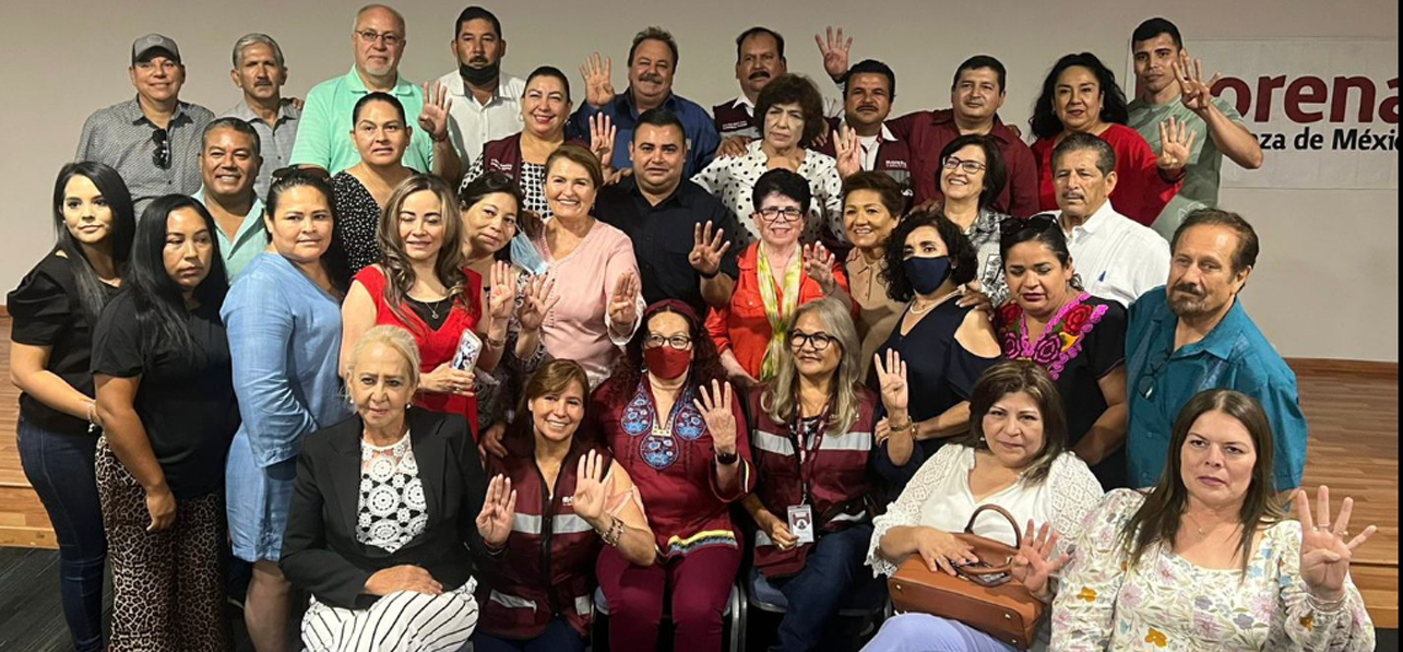 SE REUNE PRESIDENTE DE MORENA SONORA CON CONSEJERAS Y CONSEJEROS ESTATALES: BUSCAN FORTALECER PROCESO DE RENOVACIÓN INTERNA.