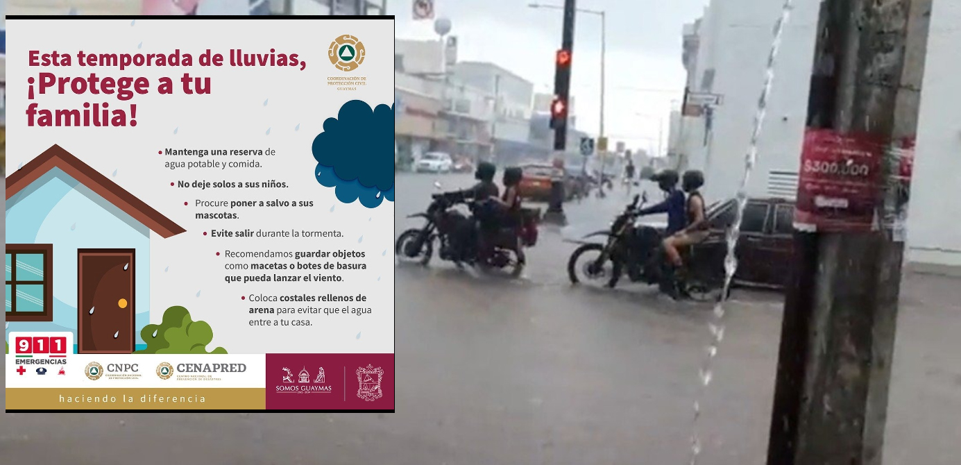 Ayuntamiento pide estar atentos a lo avisos Ante la lluvia que se pueden presentar