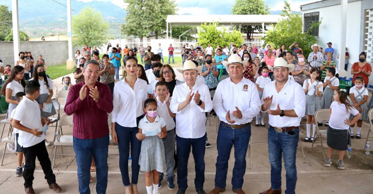 Becas Sonora de Oportunidades llegan a todas y todos los niños del estado: gobernador Alfonso Durazo