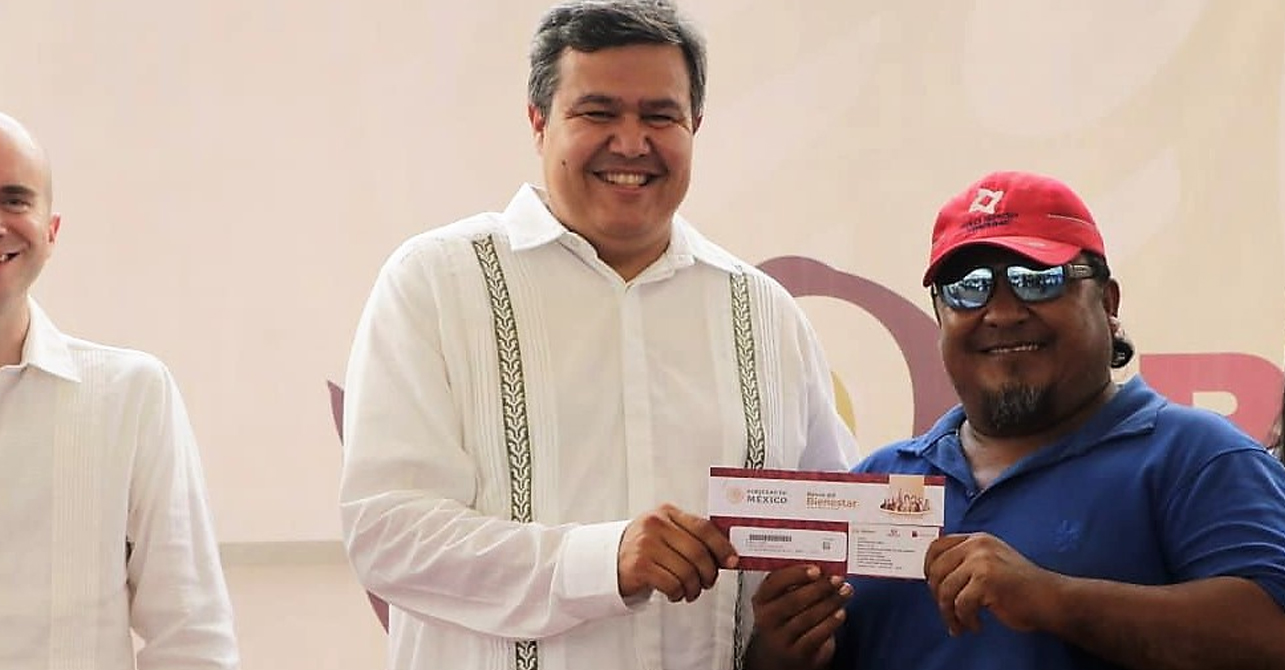 Inicia, en el sureste, entrega nacional de más de 36 mil nuevas tarjetas a beneficiarios del Bienpesca 2022