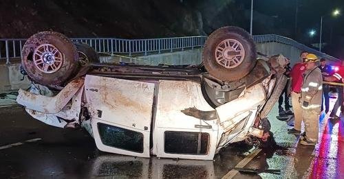 Trágico accidente registró 5 jóvenes fallecidos ya fueron identificadas.