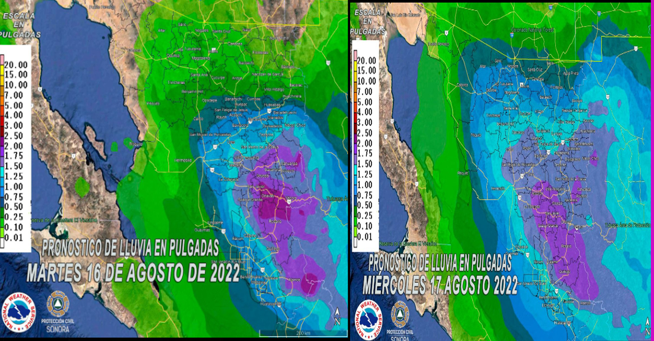 MANTENDRÁ PROTECCIÓN CIVIL MONITOREO A PUNTOS “CRÍTICOS” Y ARROYOS ANTE PRONÓSTICOS DE LLUVIAS