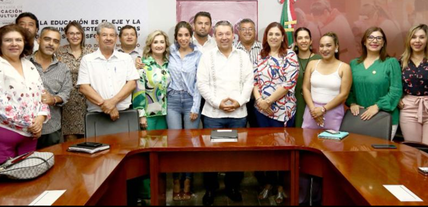 Invita secretario Aarón Grageda a diputados locales y federales a ser Aliados de la Educación.