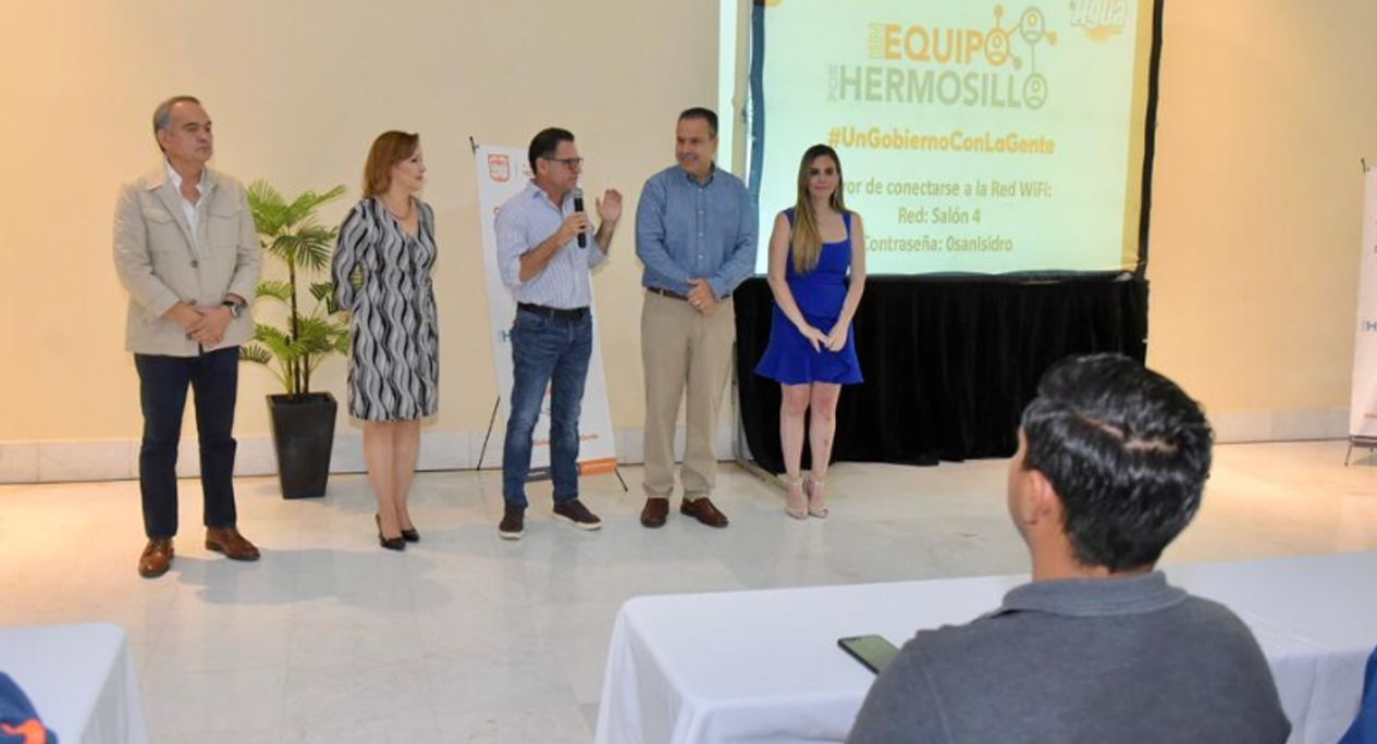 Establece Antonio Astiazarán compromisos con personal de Agua de Hermosillo